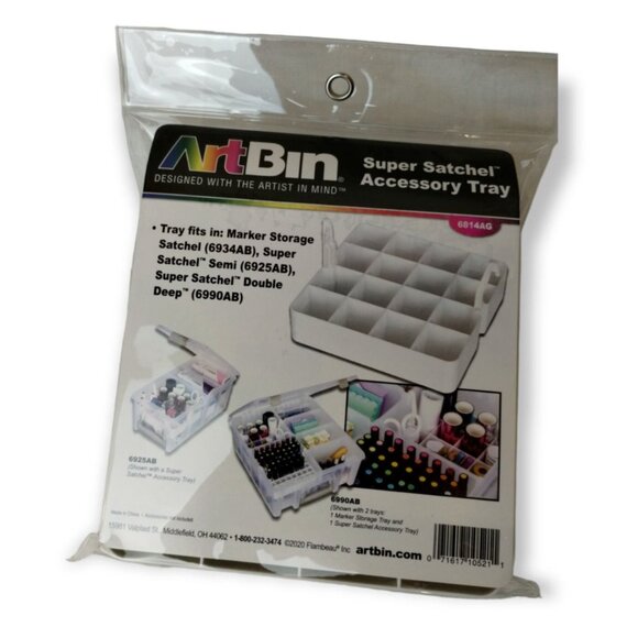 ArtBin Super Satchel Accessory Tray 6814AG (New in Package) - Picture 1 of 2